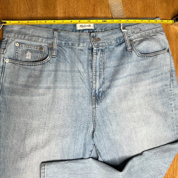 MADEWELL Women's The Perfect Vintage Jean in Banner Wash Size 34 NWT - Picture 3 of 7